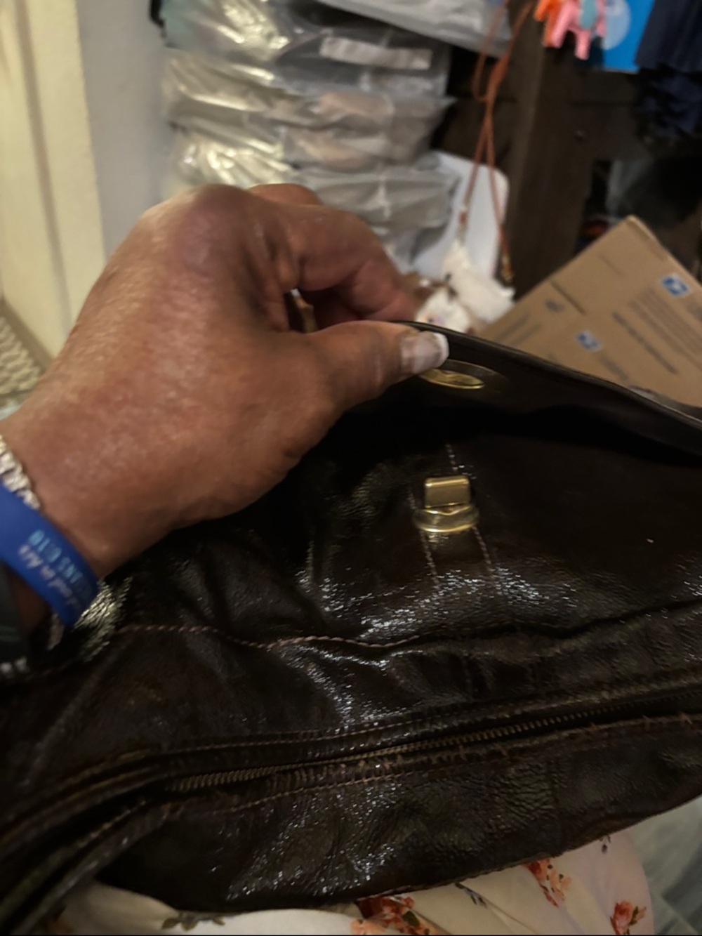 Coach Black Leather Hobo Bag - Picture 14 of 14